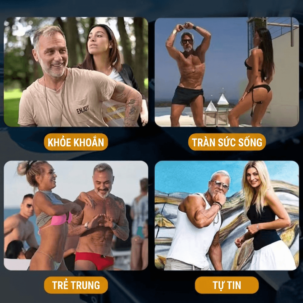 Mature confident men lifestyle